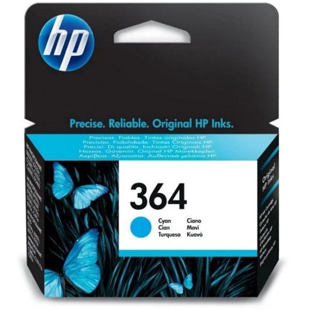tinta hp 364 cb318ee cyan