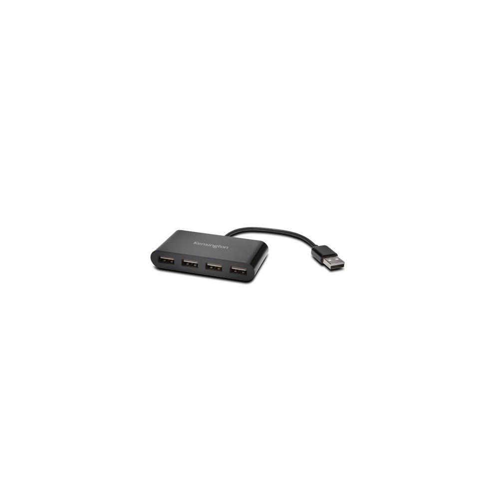 hub kensington usb 2.0 de 4 puertos negro k39120eu