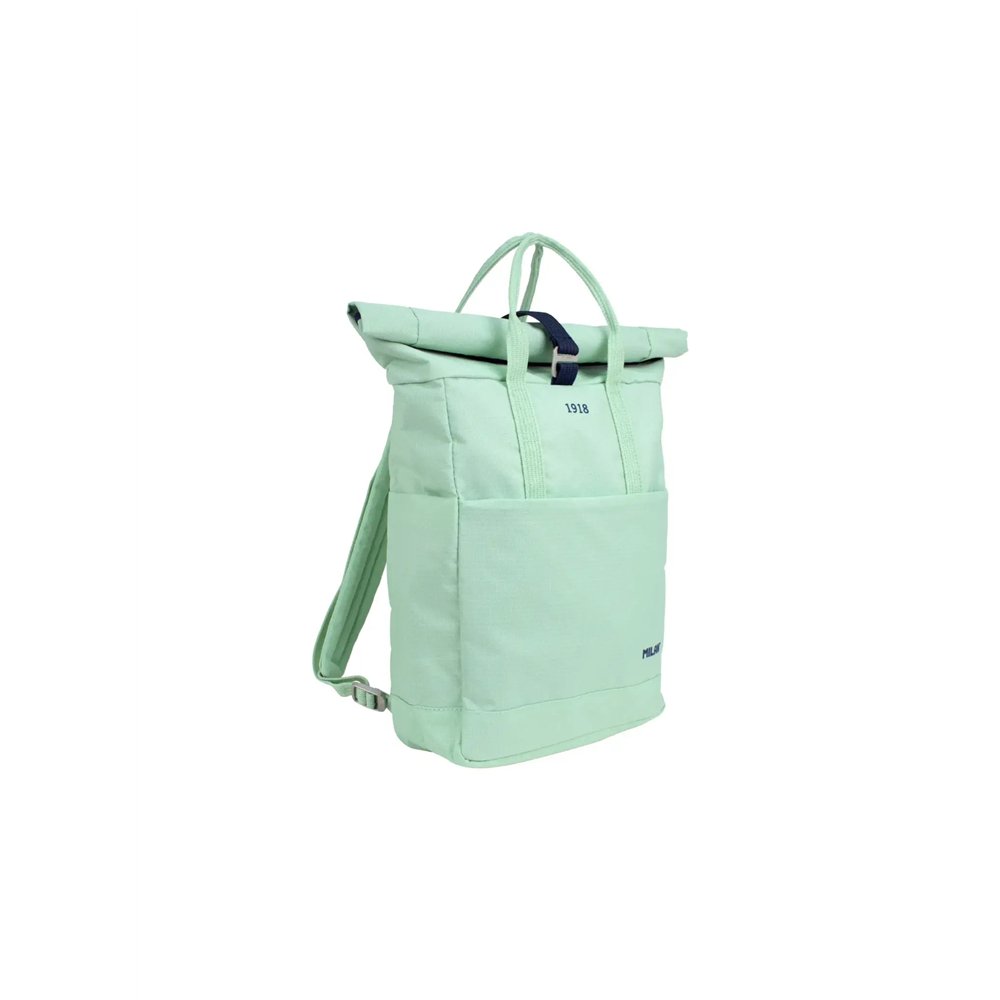 milan 624302sncgr mochila city backpack verde poliéster