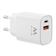 ewent ew1326 cargador de dispositivo móvil universal blanco corriente alterna carga rápida interior