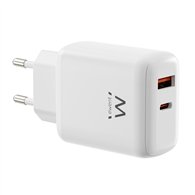 ewent ew1329 cargador de dispositivo móvil universal blanco corriente alterna carga rápida interior