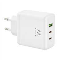 ewent ew1333 cargador de dispositivo móvil universal blanco corriente alterna carga rápida interior