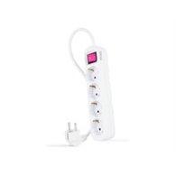 regleta nanocable 4xschuko interruptor (10.37.0004)