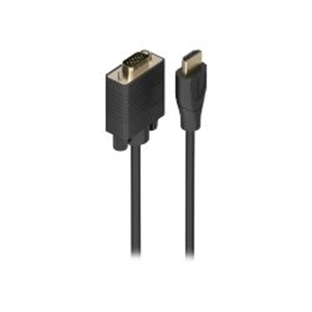 conversor aisens vga/m a hdmi a/m 2m negro (a122-1012)