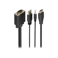 conversor aisens hdmi a vga/audio+usb-a 2m (a122-1015)