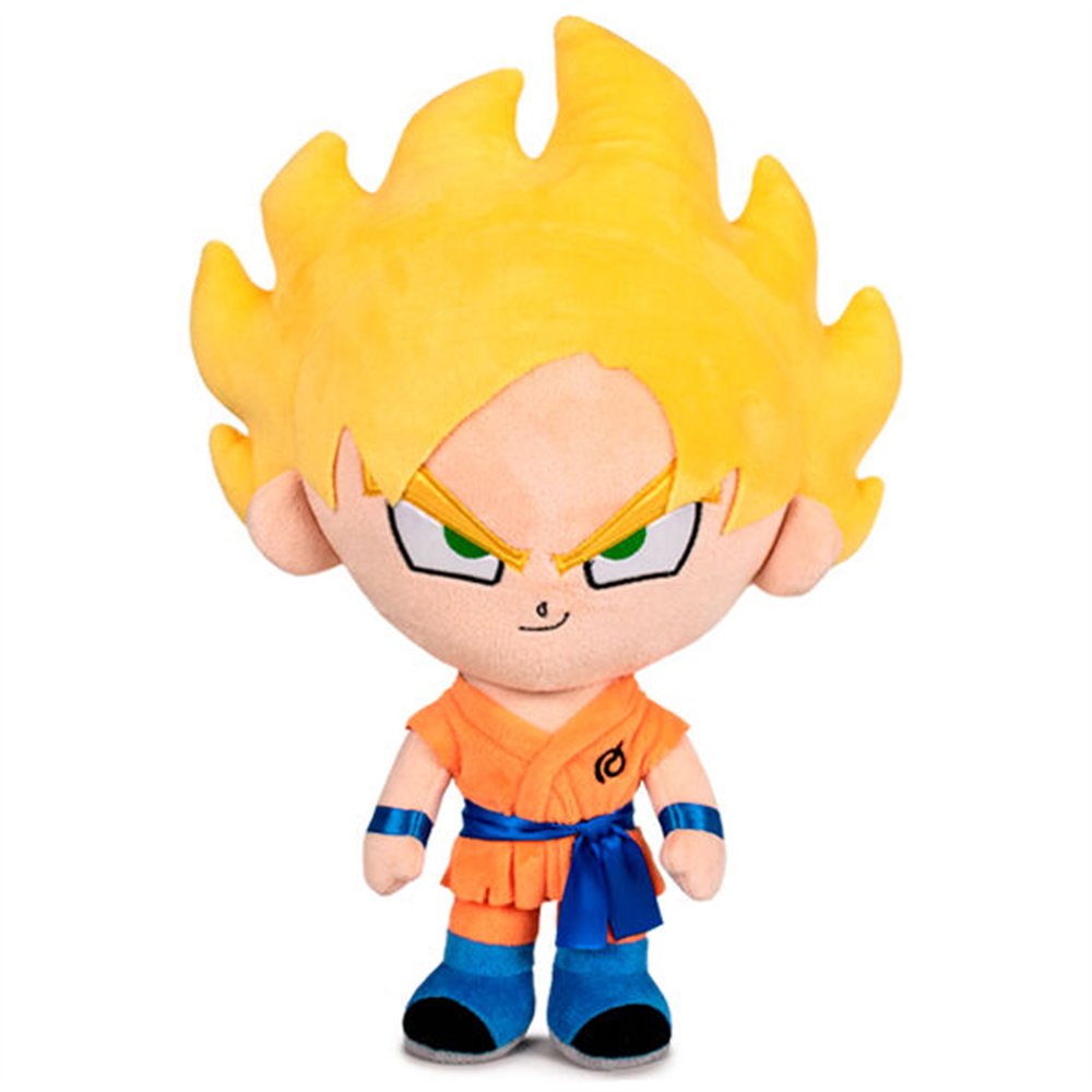 peluche goku super saiyan dragon ball 31cm