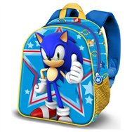 mochila 3d star sonic the hedgehog 31cm