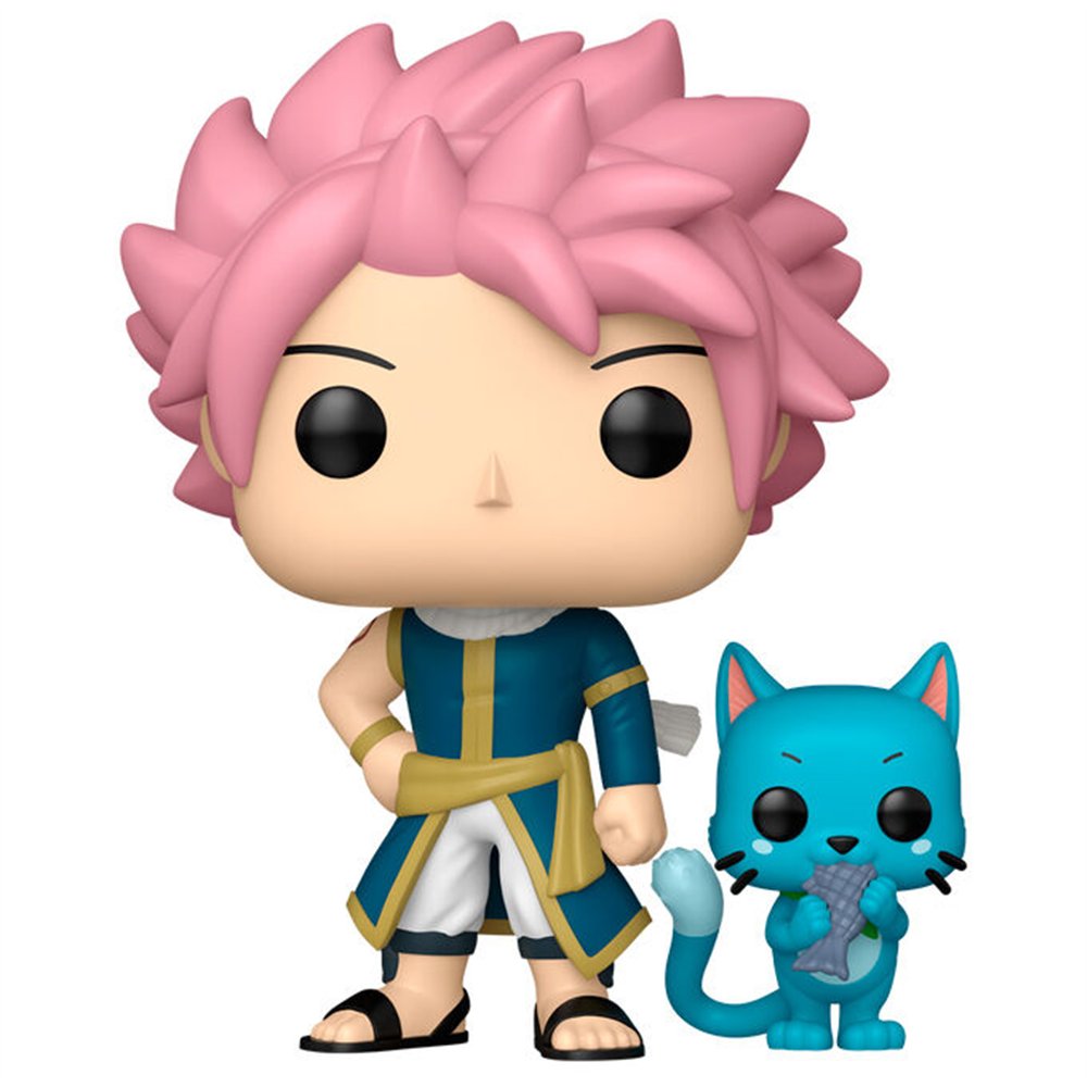figura pop fairy tail 100 years quest natsu with happy