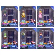 mini figura super mario galaxy movie super mario bros surtido