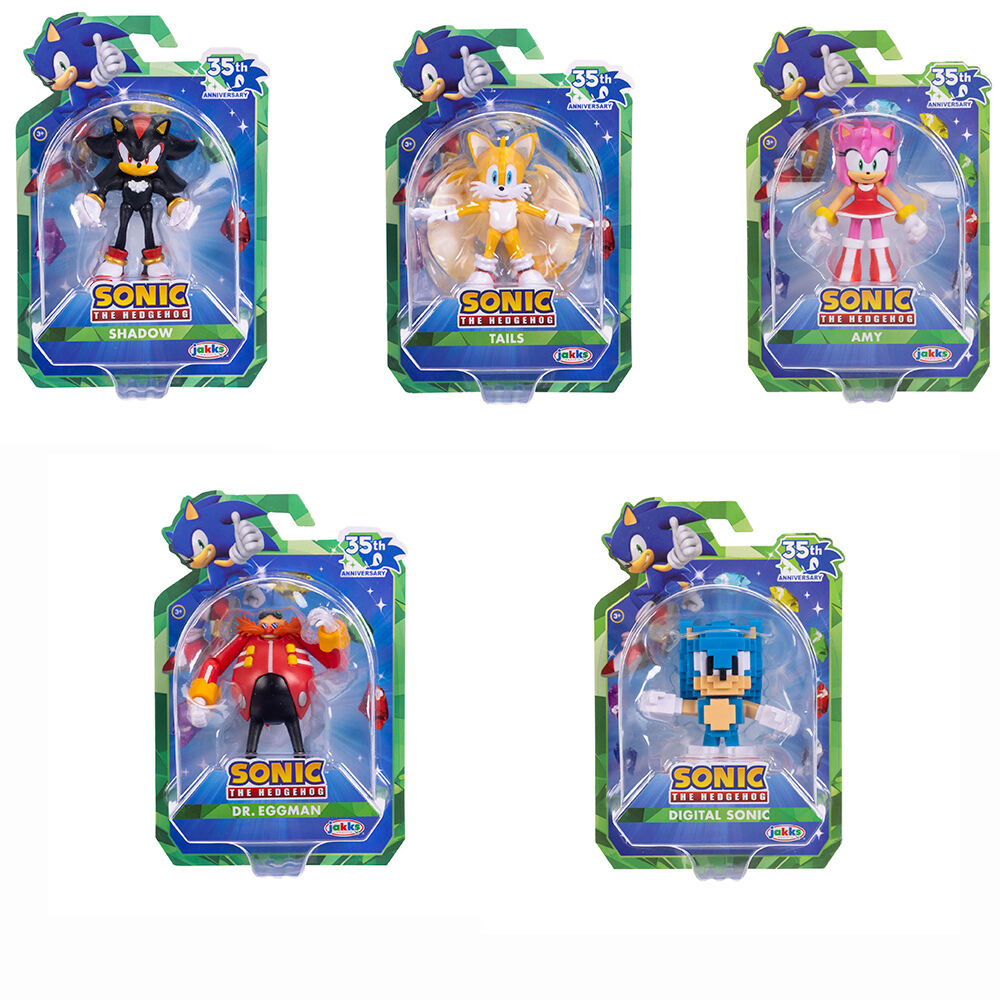 figura wave 23 sonic the hedgehog 6cm surtido