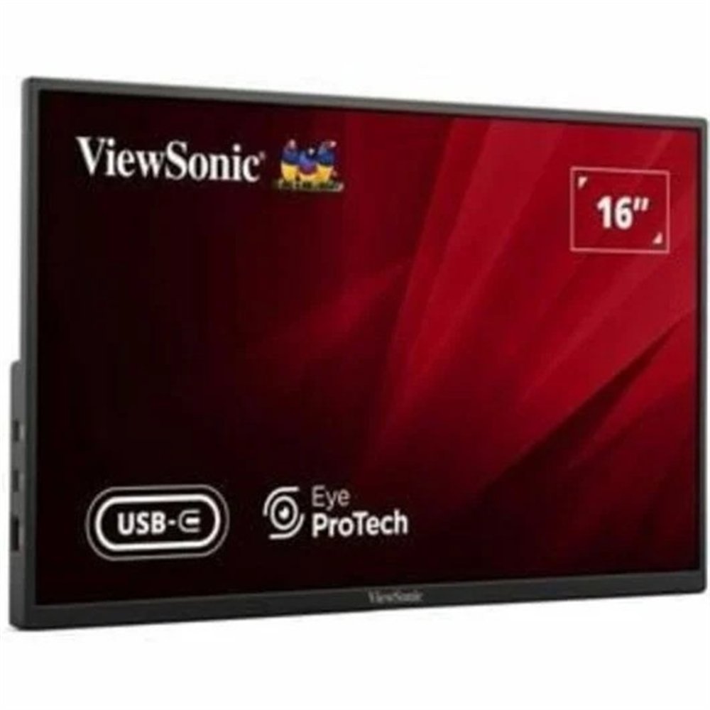 monitor portatil viewsonic 16 ips fhd multimedia hdmi usb-c black