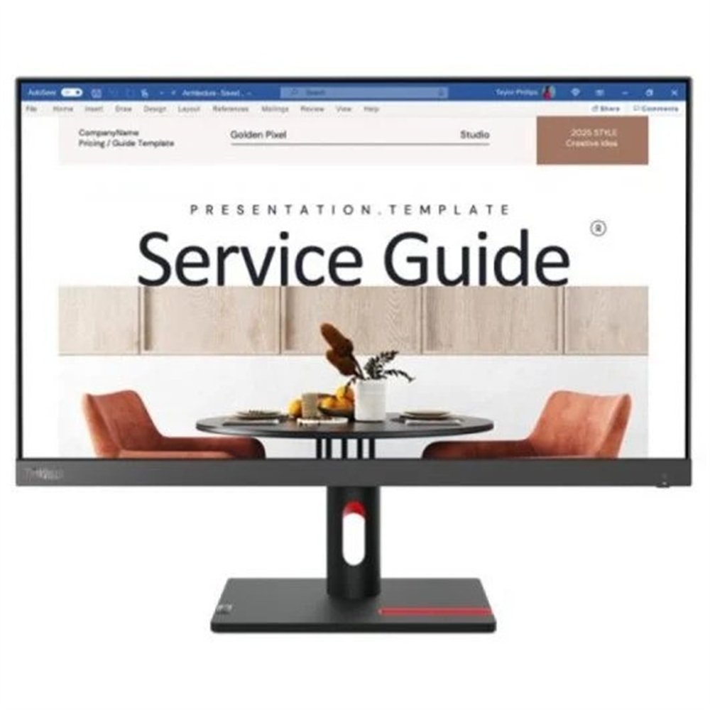 monitor lenovo thinkvision s24i-30 24 ips hdmi vga