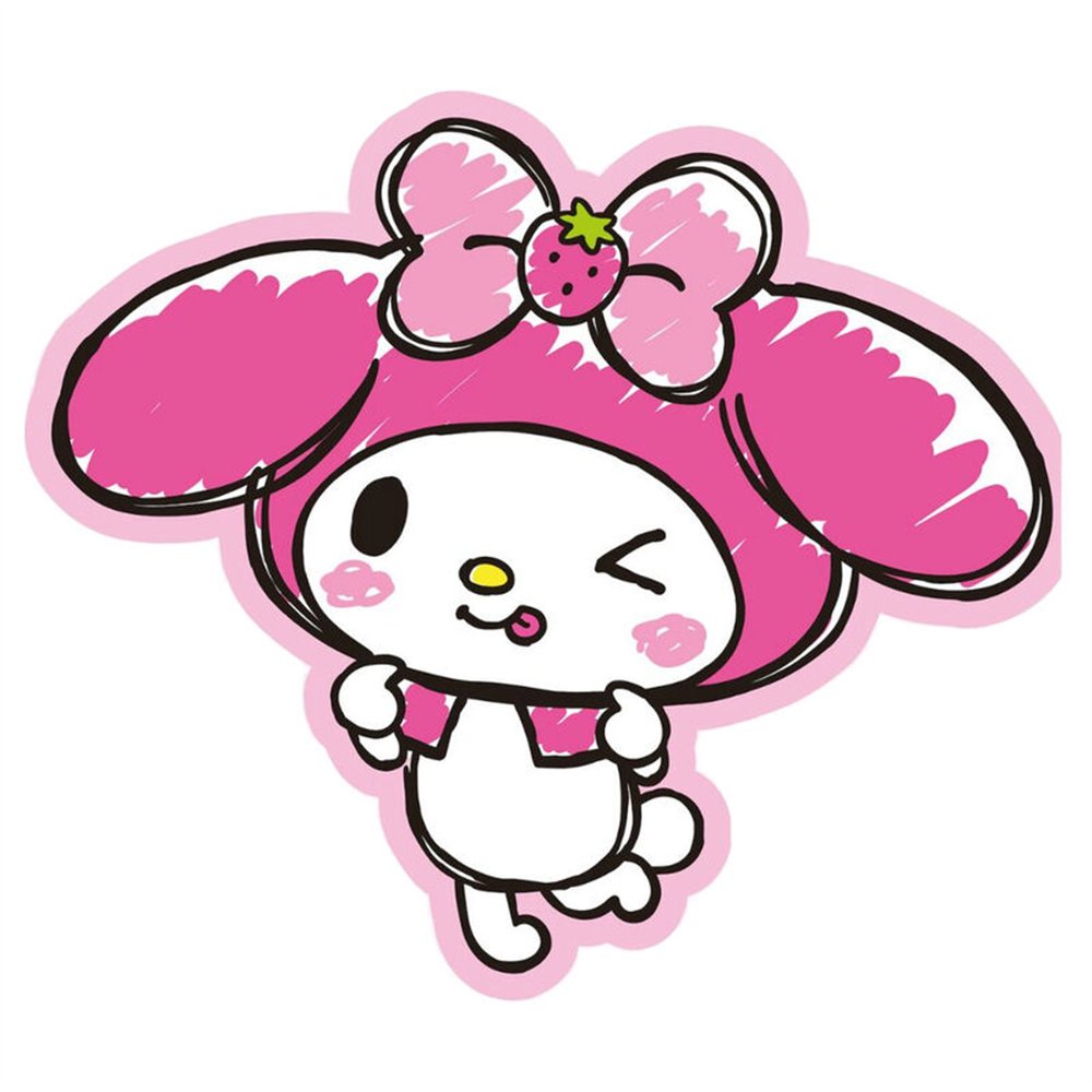 cojin 3d my melody hello kitty