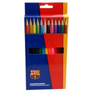 caja lapices colores fc barcelona