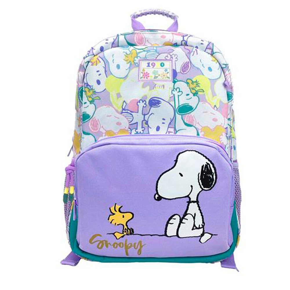 mochila snoopy 42cm adaptable