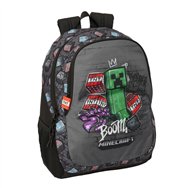 mochila graffiti minecraft 44cm adaptable