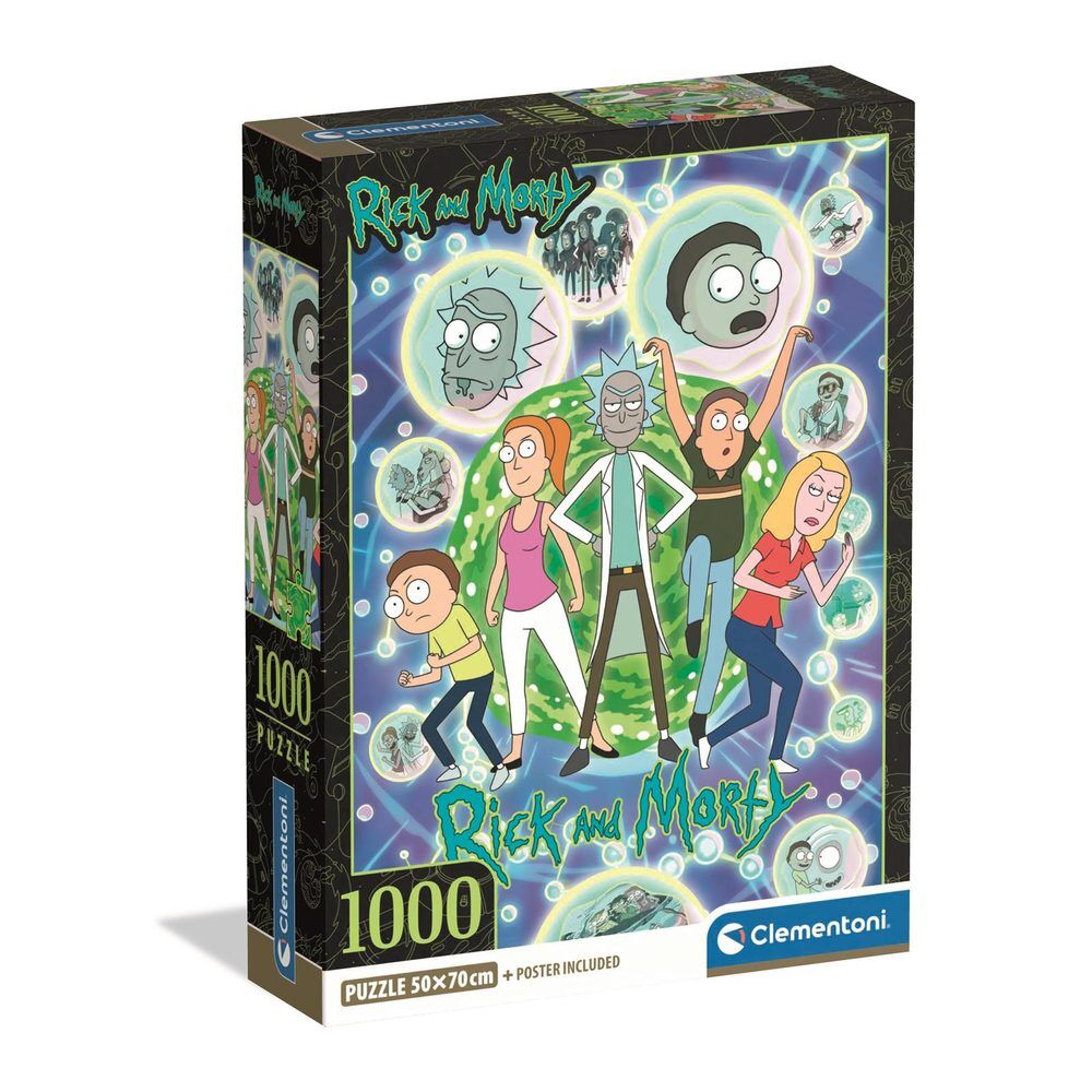puzzle rick and morty 1 1000pzs