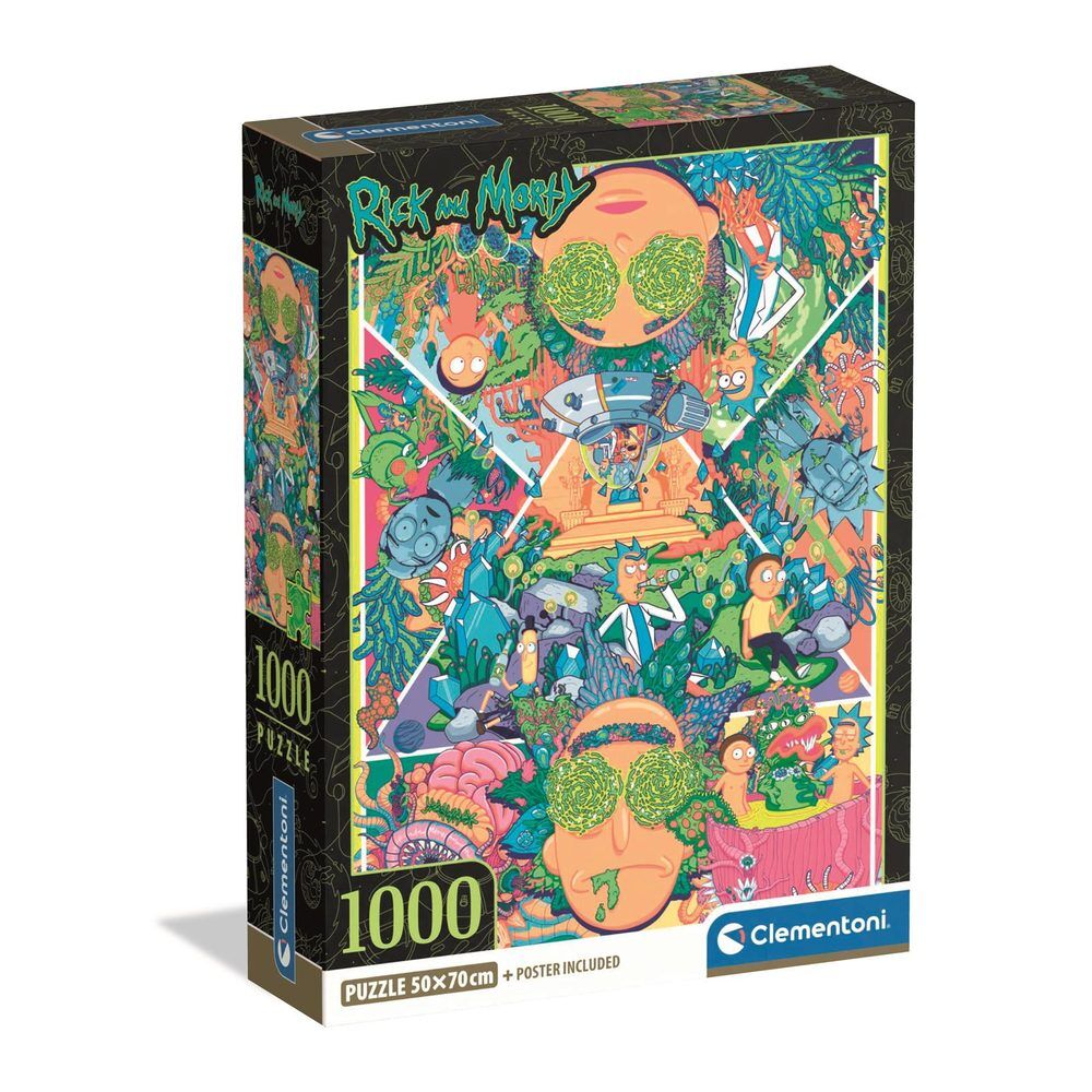 puzzle rick and morty 2 1000pzs