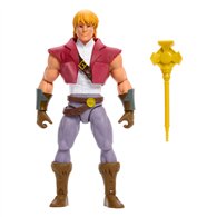 figura prince adam cartoon collection origins master of the universe 14cm