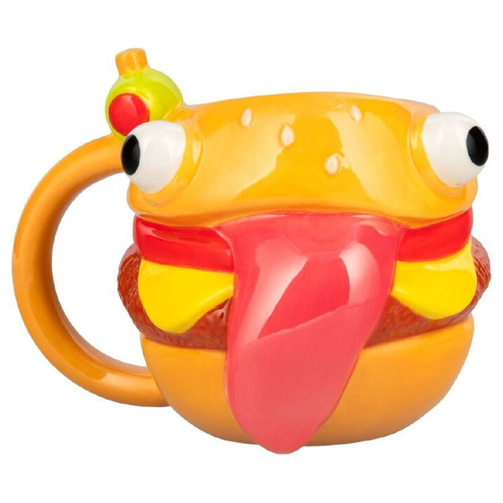 taza 3d durrr burguer fortnite 450ml