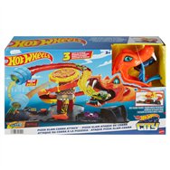 pista pizza slam ataque de cobra hot wheels