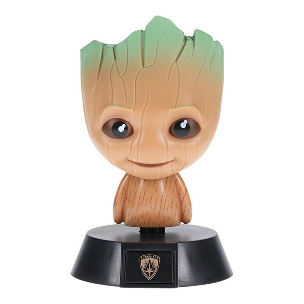 lampara icons groot guardianes de la galaxia marvel 12cm