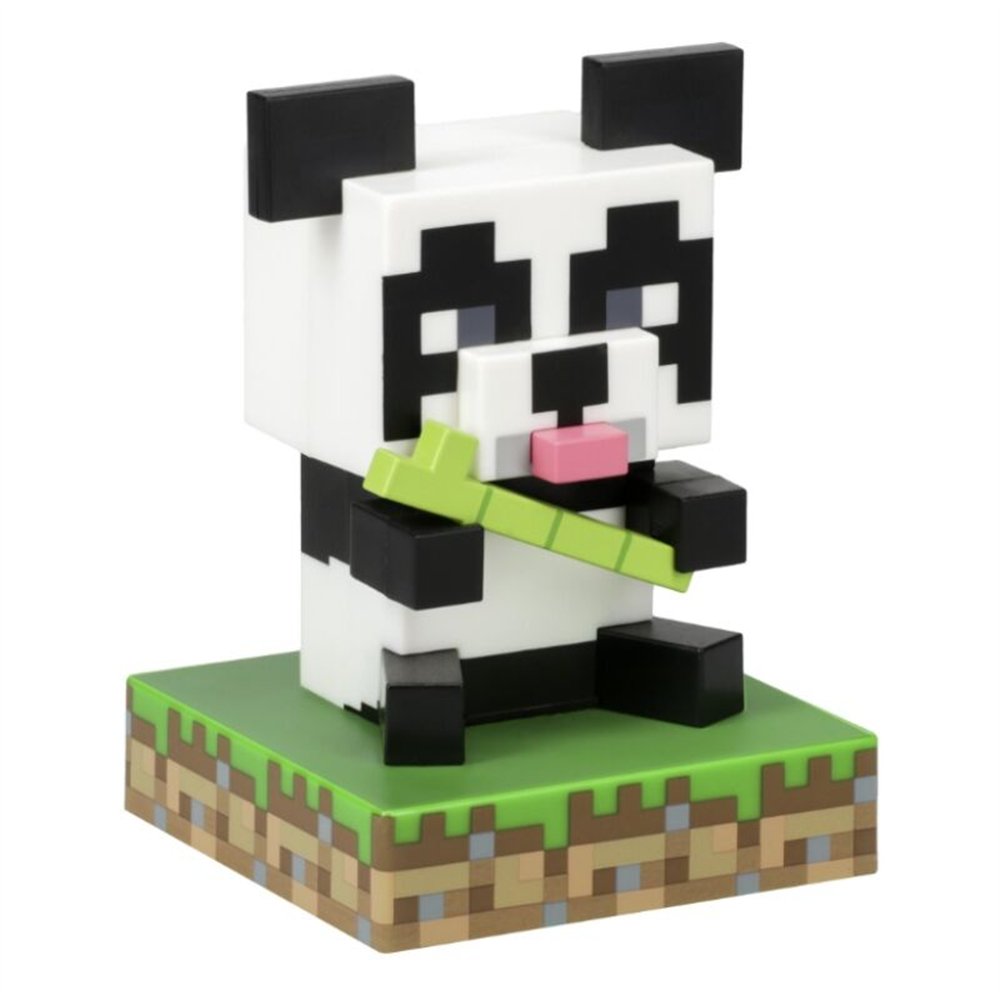 lampara icons panda minecraft 10cm