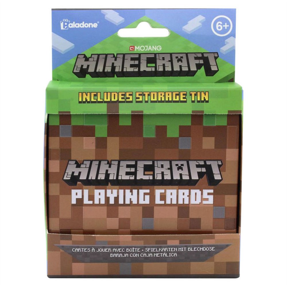 baraja cartas minecraft