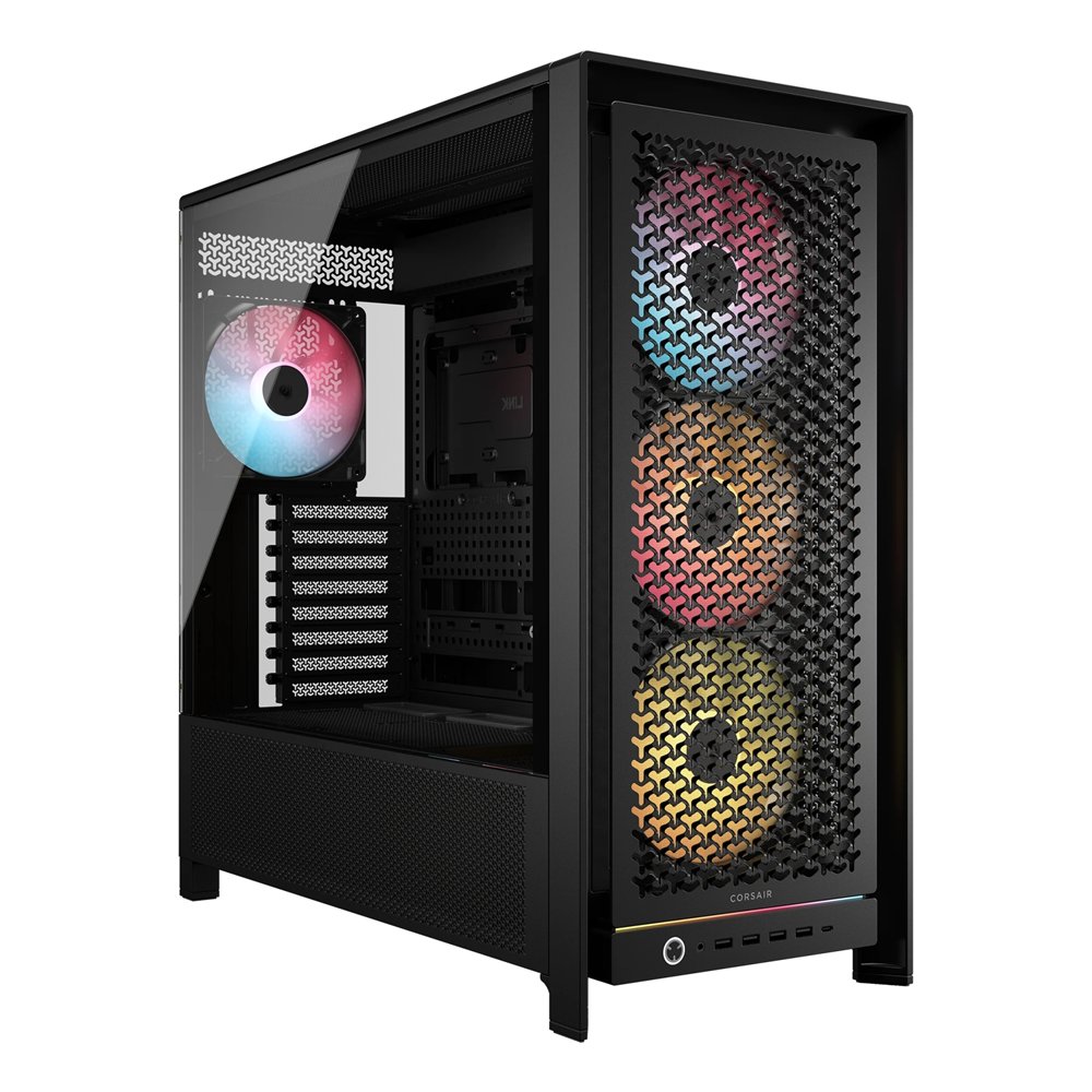 corsair frame 5000d rs argb midi tower negro