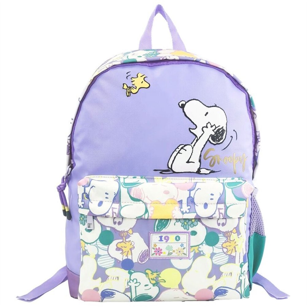 mochila snoopy 42cm adaptable