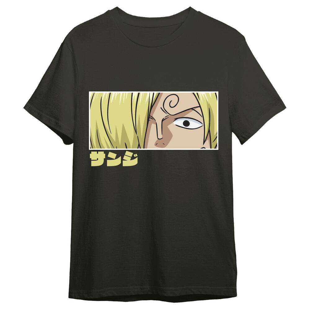 camiseta sanji eyes one piece adulto