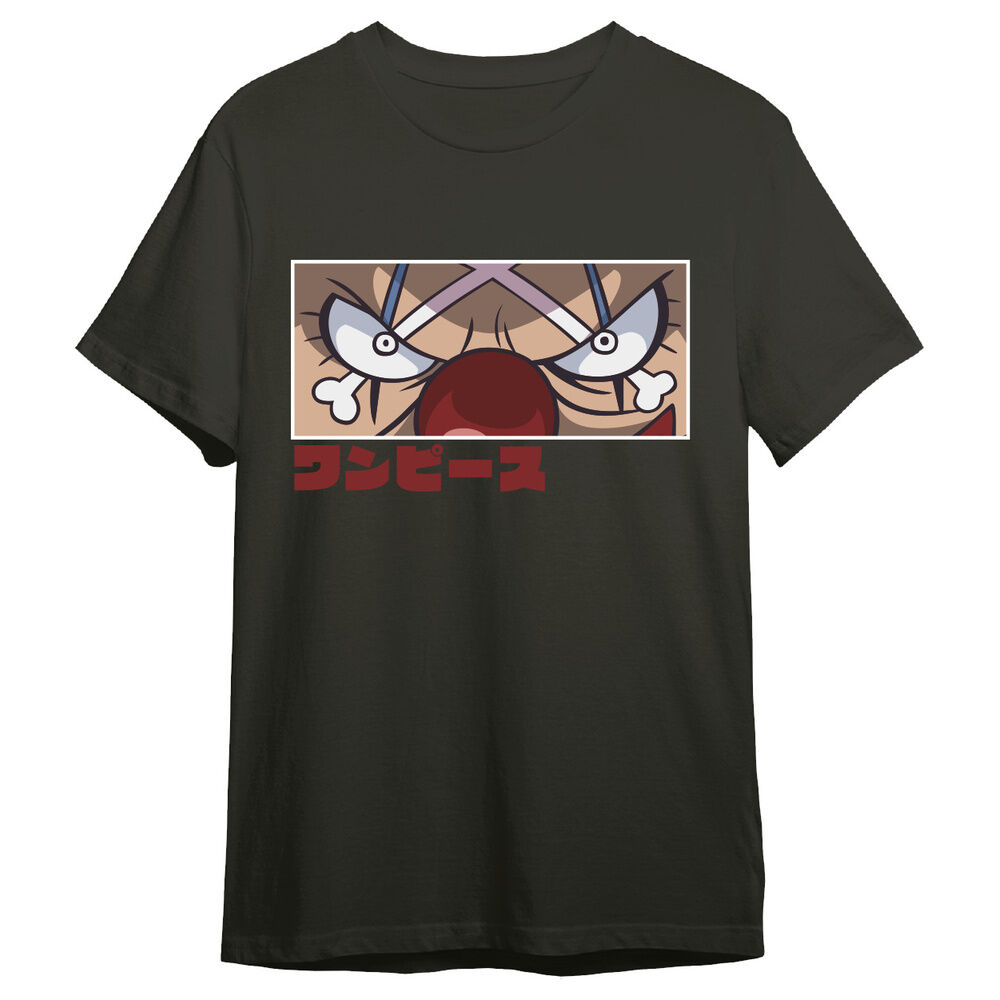 camiseta buggy eyes one piece adulto