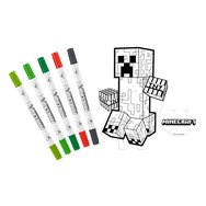 set colorear minecraft