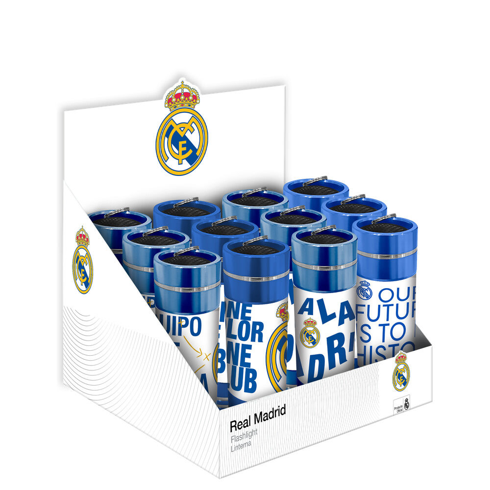 linterna led real madrid surtido