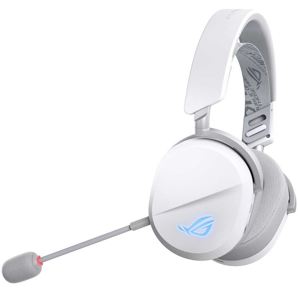 asus rog pelta auriculares inalámbrico y alámbrico diadema juego usb tipo c bluetooth blanco