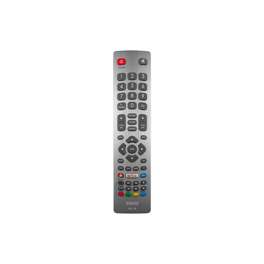 savio rc-19 mando a distancia universal botones