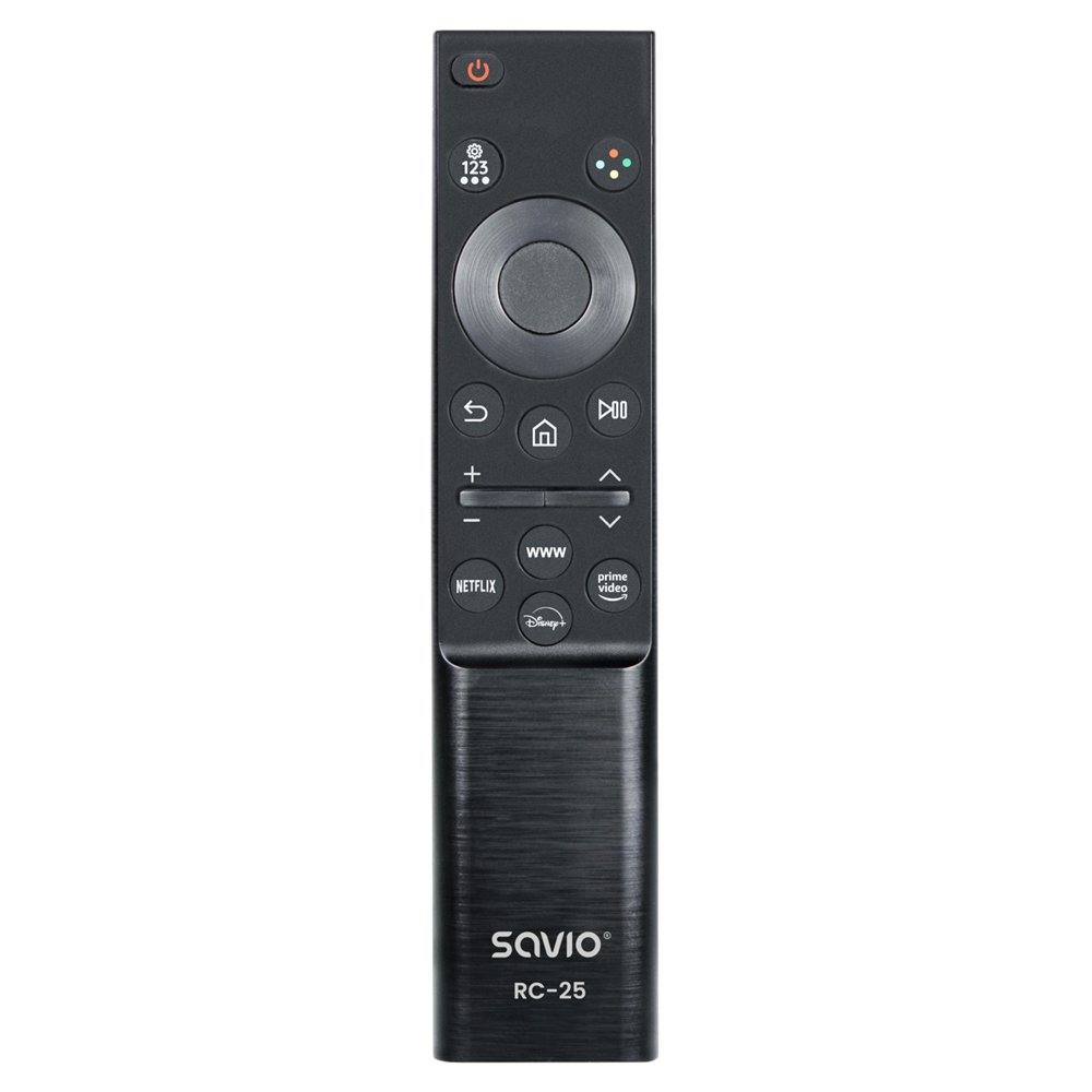 savio rc-25 mando a distancia ir inalámbrico tv botones
