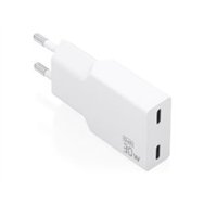 cargador pared aisens gan 30w 2usb-c blanco (a110-1003)