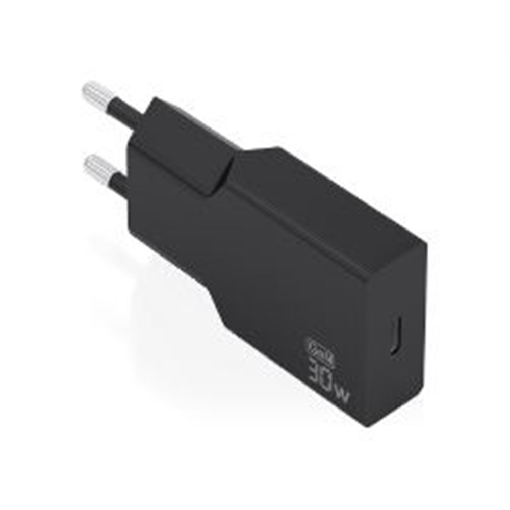 cargador pared aisens gan 30w 1xusb-c negro (a110-1004)
