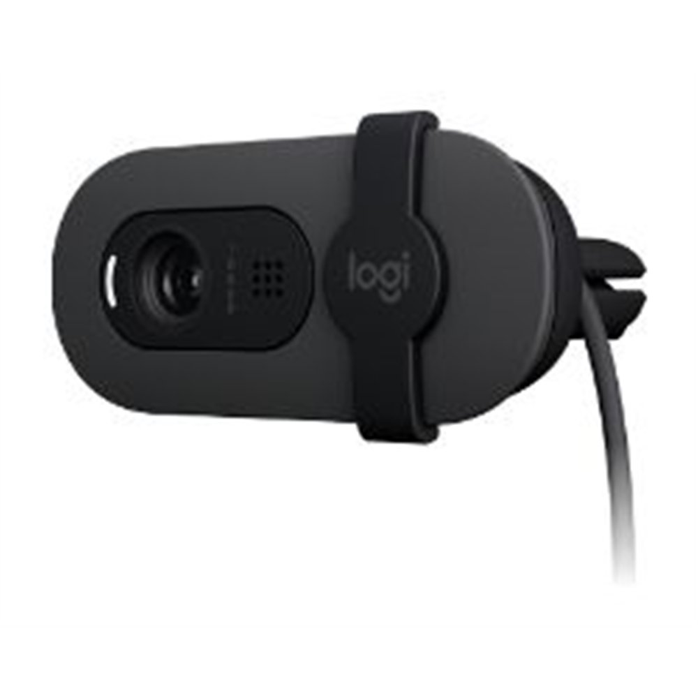 webcam logitech brio 100 fhd usb grafito (960-001585)