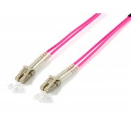 cable equip fibra óptica om4 multimodo 5m (eq255515)