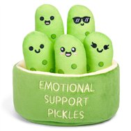 peluches pepinillos emotional support