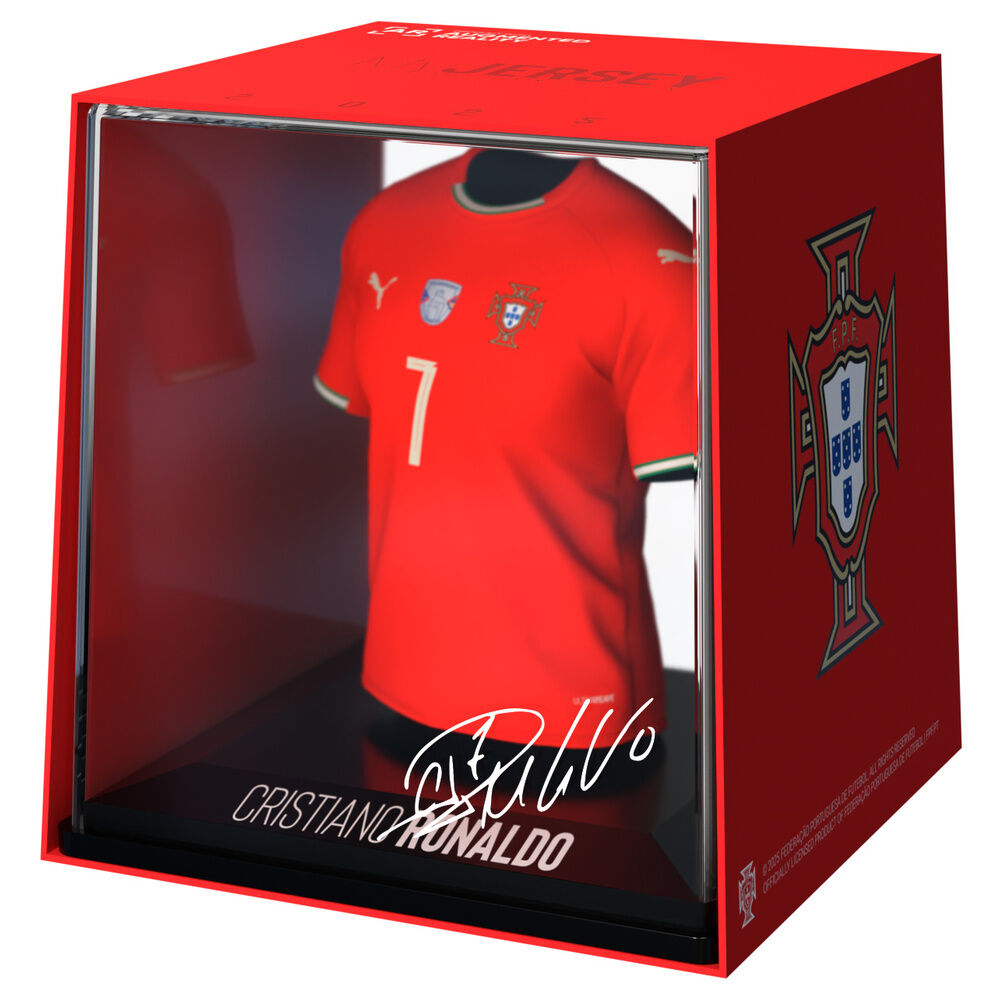 figura mini camiseta cristiano ronaldo portugal