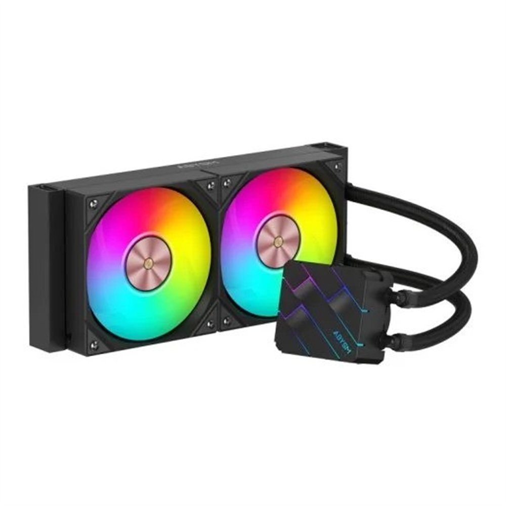 refrigeracion liquida cpu abysm oceanic tide argb 240mm black