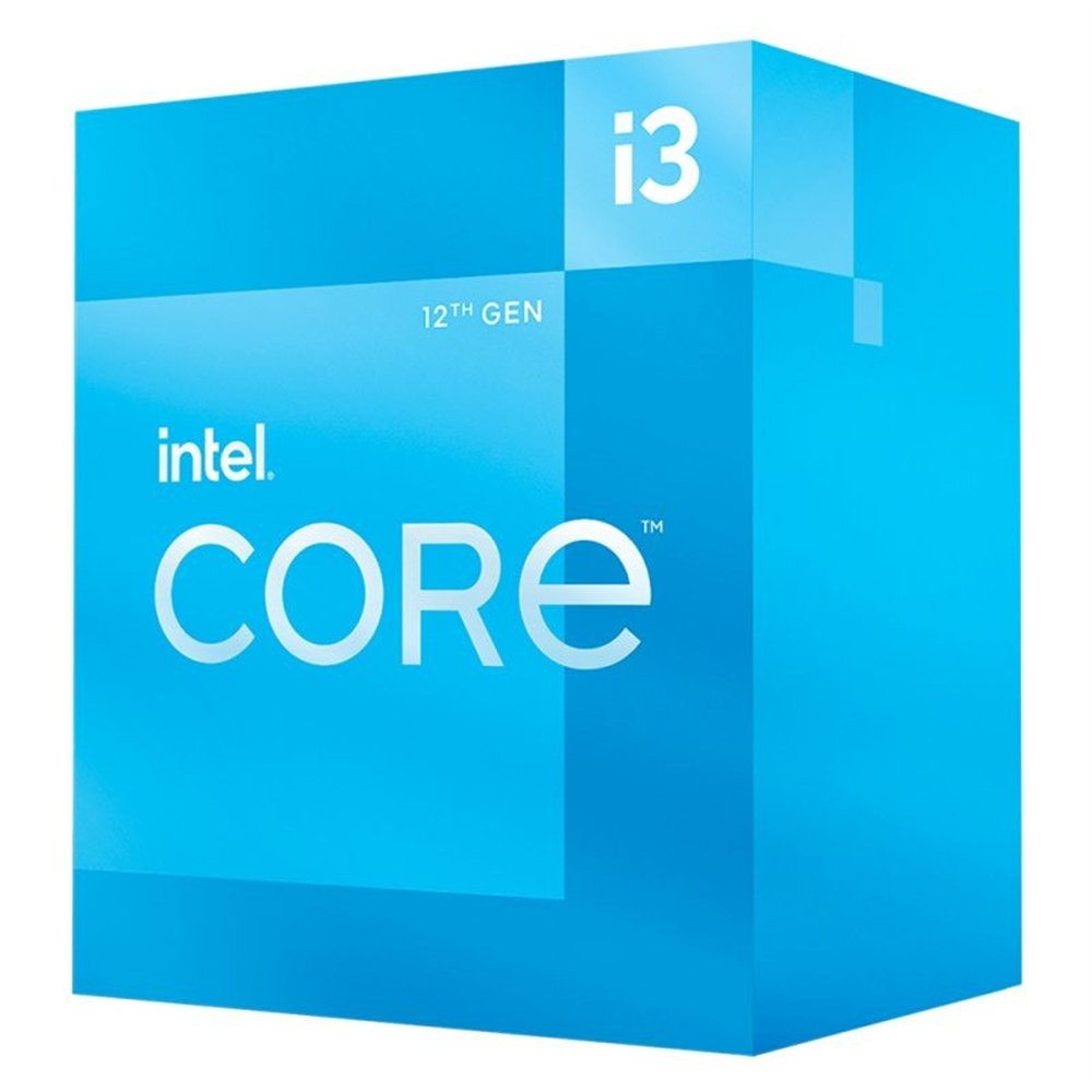 procesador intel core i3 12100f in box no graphics