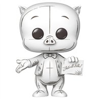 figura pop looney tunes porky pig