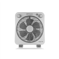 orbegozo bf 0138 ventilador gris, blanco
