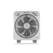 orbegozo bf 0138 ventilador gris, blanco