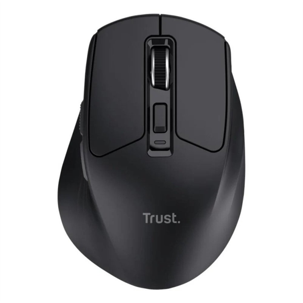raton trust niven wireless recargable usb-c black