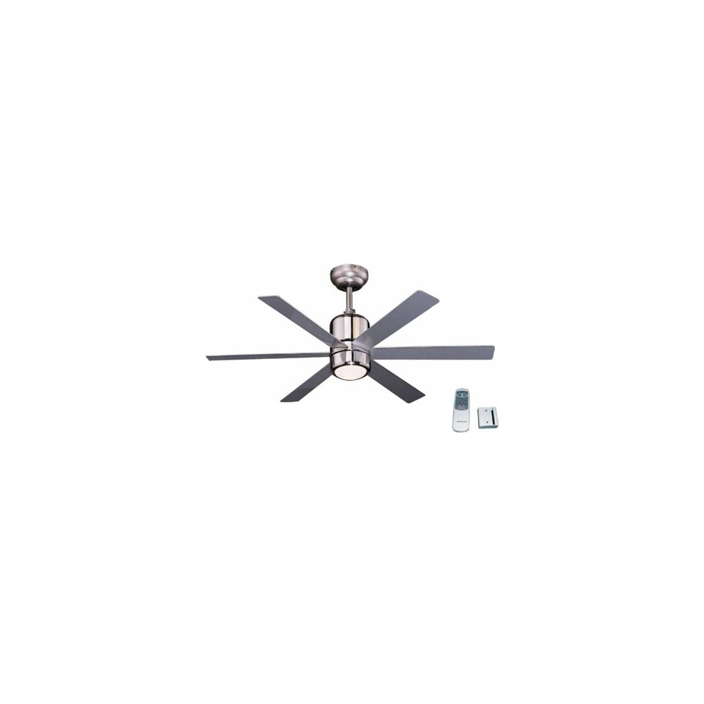ventilador de techo con luz orbegozo cp 50120 65w 120cm 3 velocidades mando a distancia plata 13860